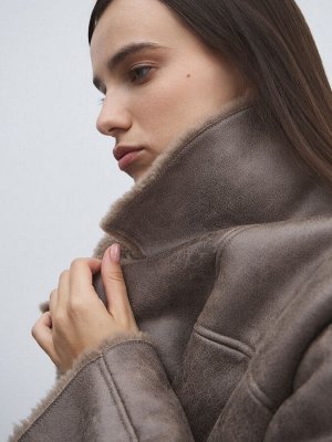 Женская дубленка MAISON DAVID