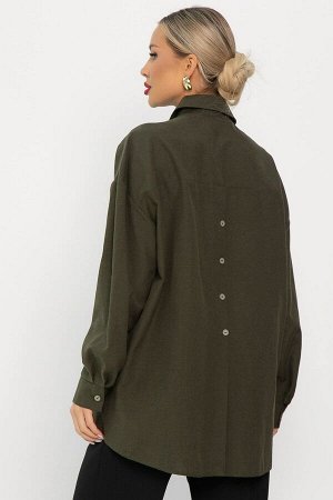 Рубашка Свободное падение (хаки) Б14192-5М