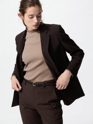 UNIQLO – трикотажный лонгслив с высоким воротником