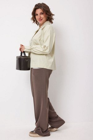 Блуза BegiModa 4135 зелёная дыня