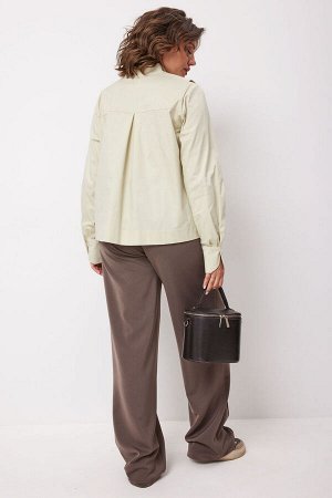 Блуза BegiModa 4135 зелёная дыня