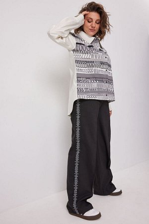 Блуза BegiModa 4136 Сливочно-серый