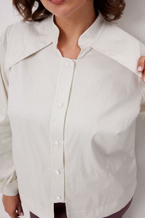 Блуза BegiModa 4135 сливочный