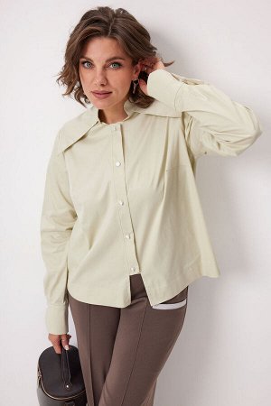 Блуза BegiModa 4135 зелёная дыня