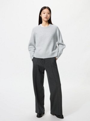 UNIQLO – свитер с круглым вырезом из мягкой пряжи суфле