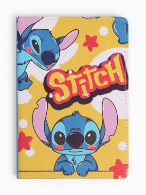 Ежедневник А5, 80 листов, кожзам Stitch
