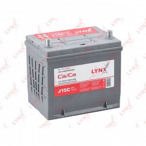 Аккумулятор LYNXauto 75D23R, 65Ач, CCA 550А, необслуживаемый, арт. J15C