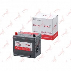 Аккумулятор LYNXauto 75D23R, 65Ач, CCA 550А, необслуживаемый, арт. J15C