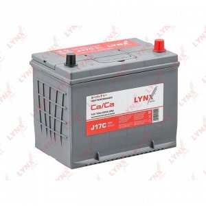 Аккумулятор LYNXauto 85D26L, 70Ач, CCA 620А, необслуживаемый, арт. J17C