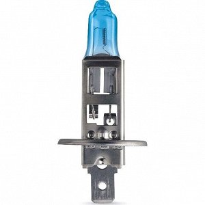 Лампа галогенная Philips WhiteVision Ultra H1 (P14.5s, T8), 12В, 55Вт, 3700К, 1 шт, арт. 12258WVUB1