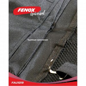 Органайзер Fenox, на спинку переднего сидения, 620x430мм, для защиты от детских ног, чёрный, арт. FAU1019