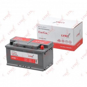 Аккумулятор LYNXauto LBN4/LB4 L, 85Ач, CCA 720А, необслуживаемый, арт. E19C