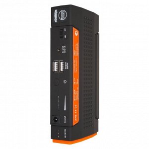 Портативное пусковое устройство Airline, с функцией Power Bank, 13800мАч,12В, ток пуска 200А, 2хUSB порта, с фонариком, арт. APB-14-06