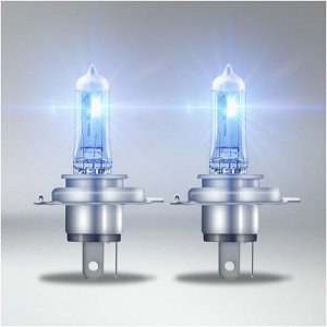 Лампа галогенная Osram Cool Blue Intense (Next Gen) H4 (P43t, T16), 12В, 60/55Вт, 5000К, комплект 2 шт, арт. 64193CBNHCB