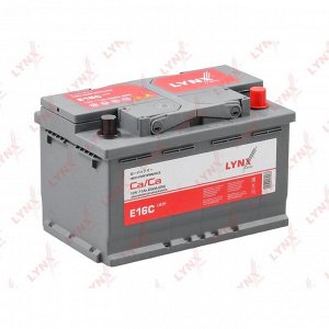 Аккумулятор LYNXauto LBN3/LB3 L, 71Ач, CCA 650А, необслуживаемый, арт. E16C