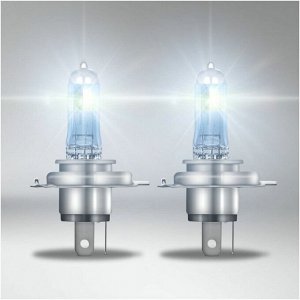 Лампа галогенная Osram Night Breaker H4 (P43t, T16), 12В, 60/55Вт, 3900К, комплект 2 шт, арт. 64193NB200-HCB