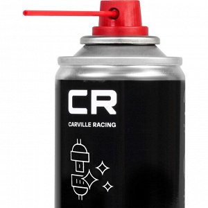 Очиститель электрических контактов и клемм АКБ Carville Racing, от окислов, жира, пыли и прочих загрязнений, аэрозоль 210мл (+трубка), арт. S7210542