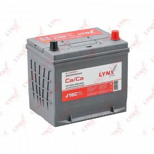 Аккумулятор LYNXauto 75D23L, 65Ач, CCA 550А, необслуживаемый, арт. J16C