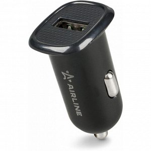 Зарядное устройство в прикуриватель Airline, 12/24В, 1xUSB (5В, 2.1А), арт. AEAK017