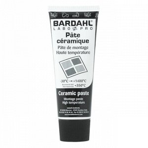 Паста монтажная Bardahl Ceramic Paste, керамическая, термостойкая, туба 200г, арт. 1821