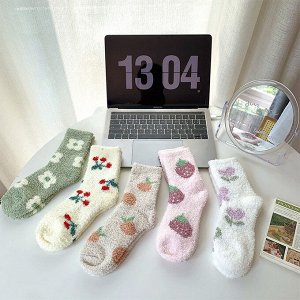 Флисовые женские носки (5 пар)