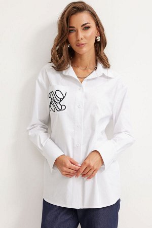 Рубашка LYUSHe 4164 белый