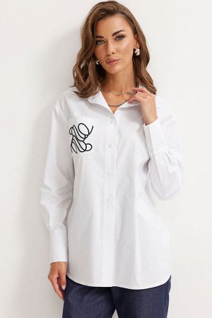 Рубашка LYUSHe 4164 белый
