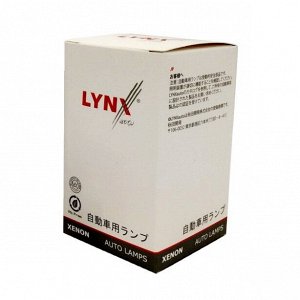Лампа ксеноновая LYNXAuto D3S (PK32d-5), 42В, 35Вт, 4300К, 1 шт