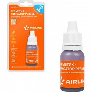 Фиксатор резьбы Airline Sealant-lock Thread, вал-втулочный, неразъёмный, анаэробный, флакон 6мл, арт. AG-AF-02