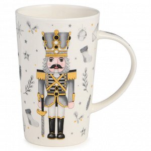 Подарочный набор Lefard Nutcracker: фарфоровая кружка 385 мл и ёлочная игрушка, 1 шт.
