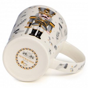 Подарочный набор Lefard Nutcracker: фарфоровая кружка 385 мл и ёлочная игрушка, 1 шт.