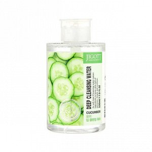 Глубоко очищающая вода с экстрактом огурца Deep Cleansing Water Cucumber, 530 мл.