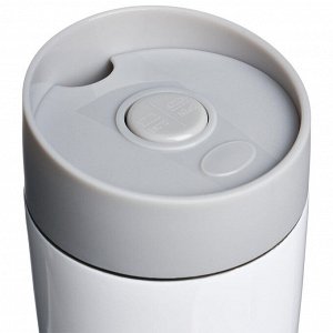 Термокружка AGNESS Vacuum Pro 360 мл, нерж. сталь 18/10, медная изоляция, герметичная крышка One-Touch