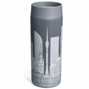 Термокружка CITY 350 мл — нержавеющая сталь 18/10, вакуумная, сохраняет тепло
