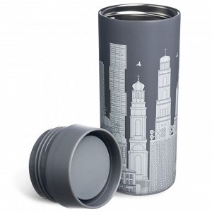 Термокружка CITY 350 мл — нержавеющая сталь 18/10, вакуумная, сохраняет тепло