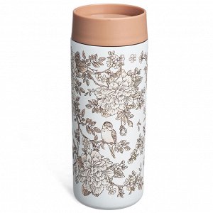 Термокружка Royal Garden 350 мл из нержавеющей стали 18/10 с герметичной крышкой