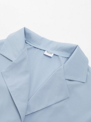 Костюм женский (жакет, брюки) MINAKU: Green trend, голубой