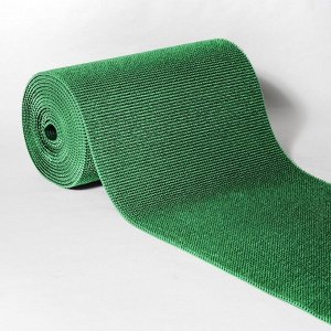Покрытие ковровое щетинистое «Травка», 0,9?15 м, в рулоне, цвет зелёный
