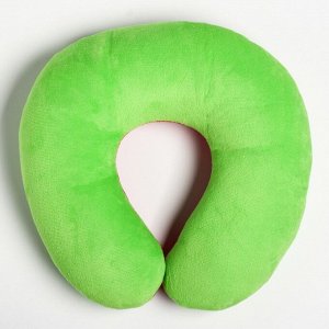 Детская подушка для путешествий "Арбуз", цвет зеленый