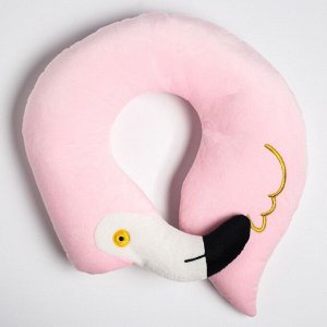Детская подушка для путешествий "Фламинго", цвет МИКС