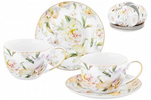"Корнелия" Чайный Набор - 12 предметов, 250 мл, NEW BONE CHINA