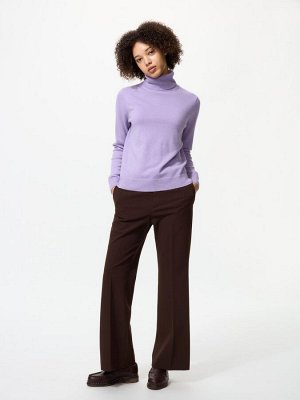 UNIQLO - кашемировый свитер с высоким воротником