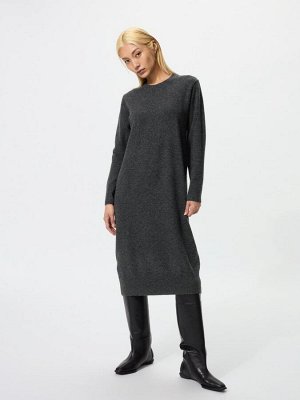 UNIQLO - теплое мягкое платье из пряжи суфле