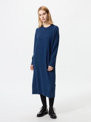 UNIQLO - теплое мягкое платье из пряжи суфле - увеличенная длина