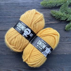 Пряжа Шерсть 100%, 50 гр/50 м Snow Drops