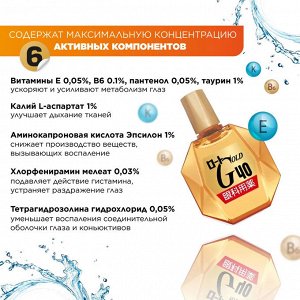 Премиальные японские капли для глаз