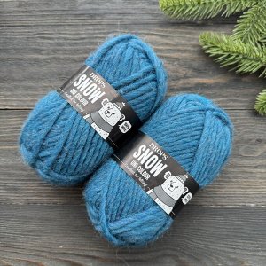 Пряжа Шерсть 100%, 50 гр/50 м Snow Drops