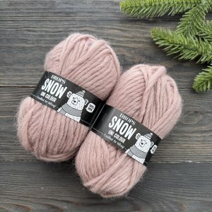 Пряжа Шерсть 100%, 50 гр/50 м Snow Drops