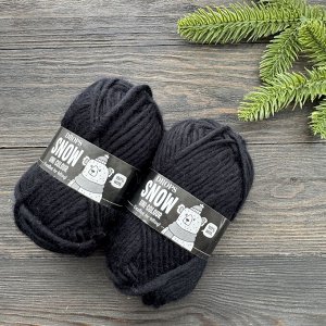 Пряжа Шерсть 100%, 50 гр/50 м Snow Drops