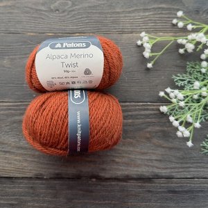 Пряжа Шерсть 60%, альпака 40%, 50 гр/90 м Patons